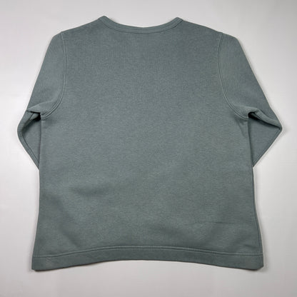 M - 2000's Adidas Gray Long Sleeve Crewneck Sweatshirt
