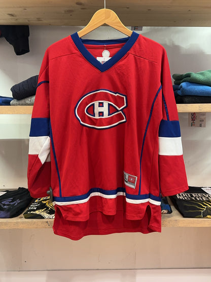 L - Montreal Canadiens Red Hockey Jersey