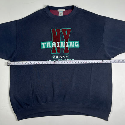 L - Vintage 1990's Adidas New York Training Sweatshirt
