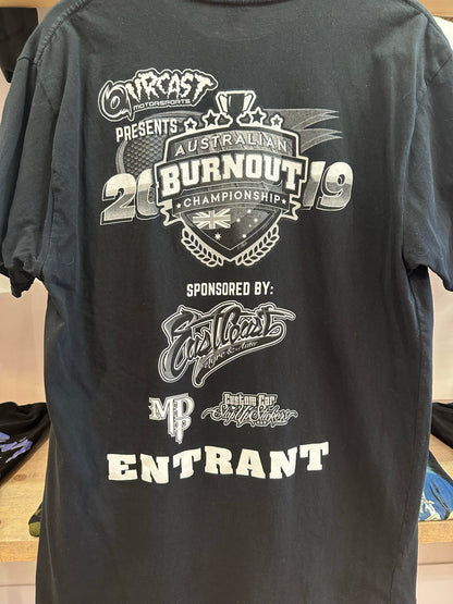 L - 2019 Australian Burnout Championship Entrant T-Shirt