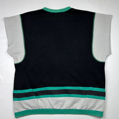 L - Vintage 1980's Adidas sleeveless crewneck Sweatshirt