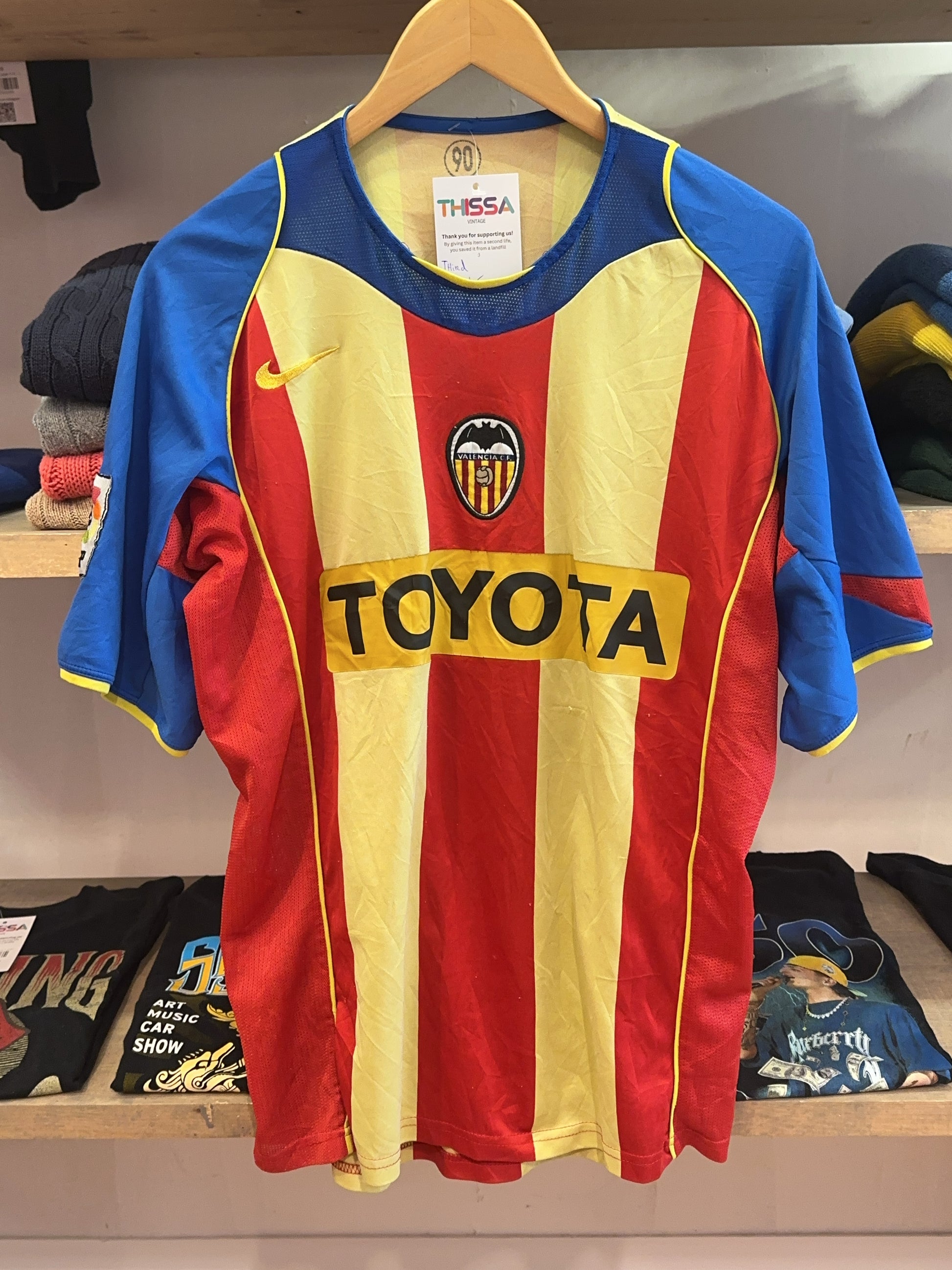 2004-2005 Valencia CF Nike Third Football Shirt 21 - L