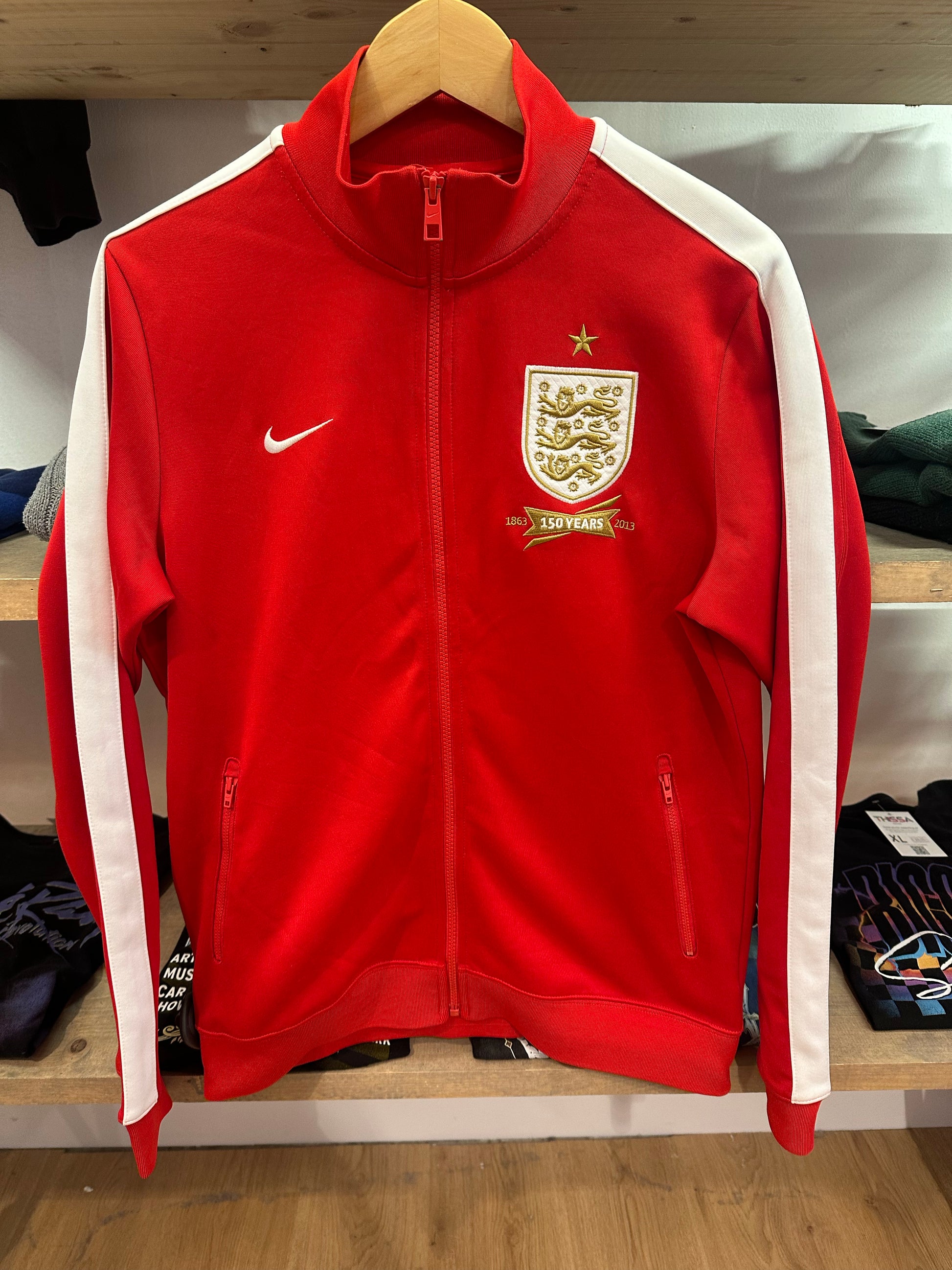 M - 2013-14 England Nike Track Jacket
