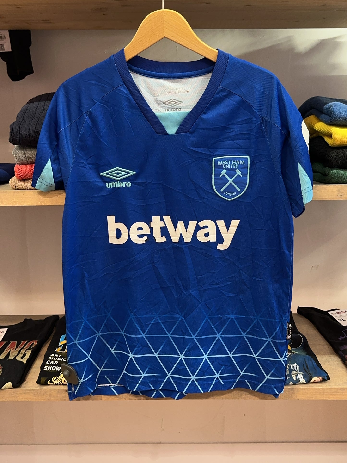 2023-2024 West Ham United Umbro Third Football Shirt 10 - S