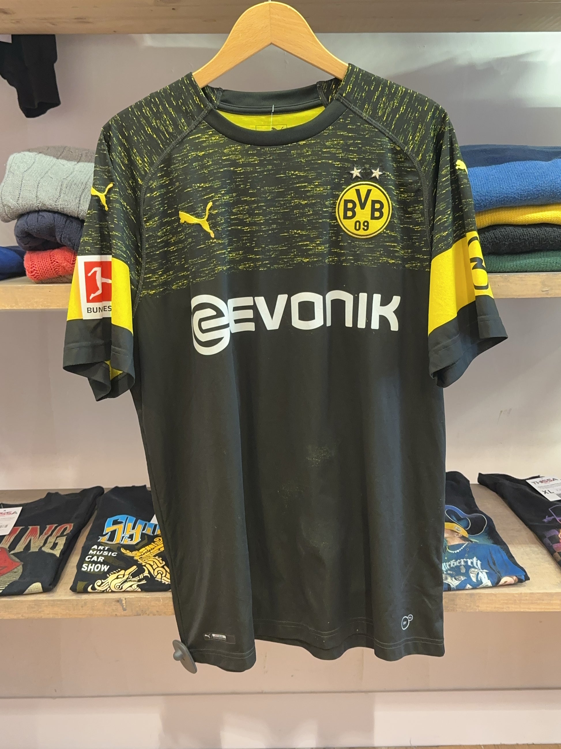 2018-2019 Borussia Dortmund Puma Away Football Shirt 28 - XL