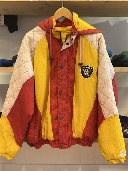 L - Vintage 1990's Los Angeles Raiders Starter Jacket