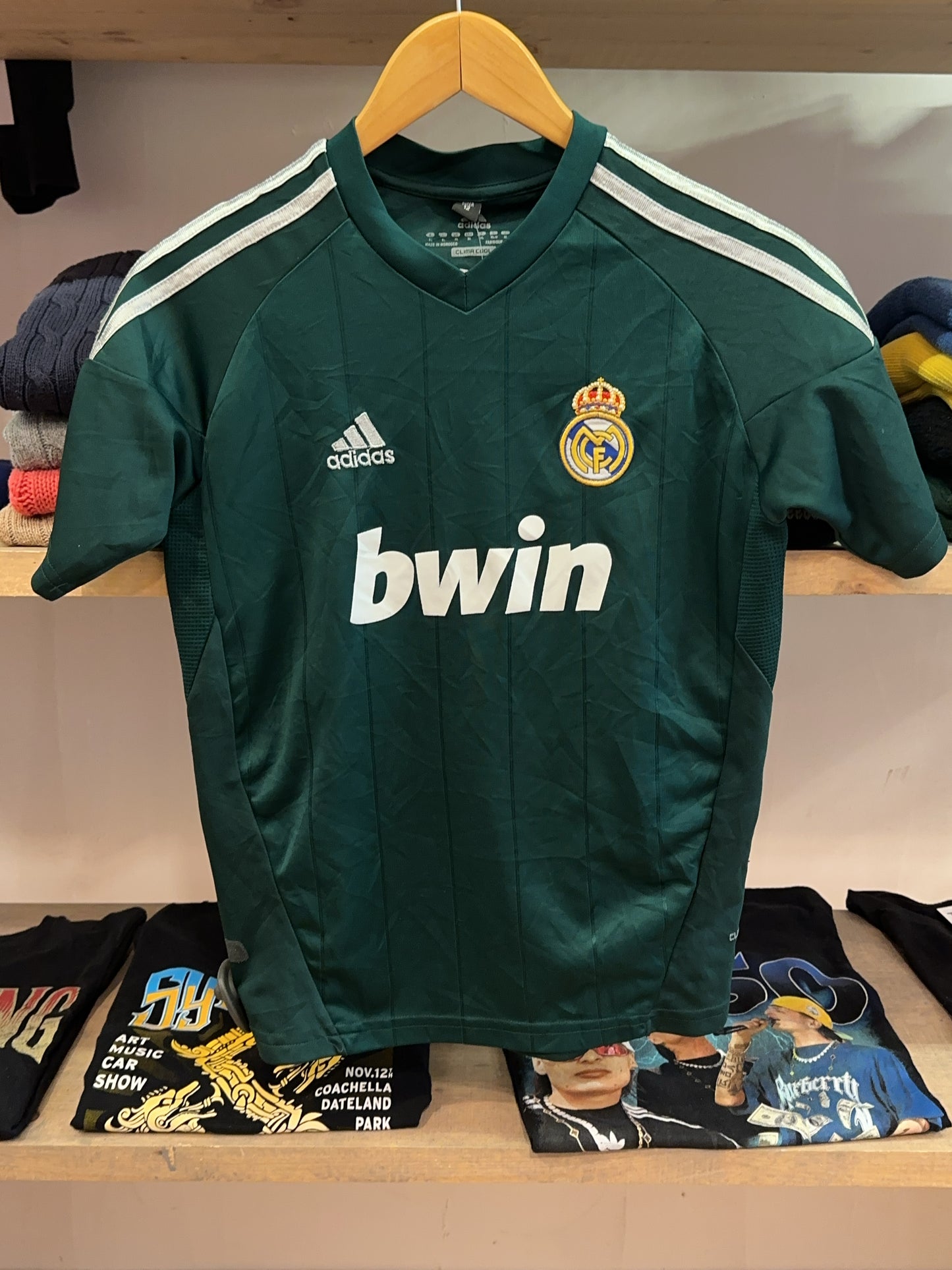 2012-2013 Real Madrid CF Adidas Third Football Shirt 7 - XS