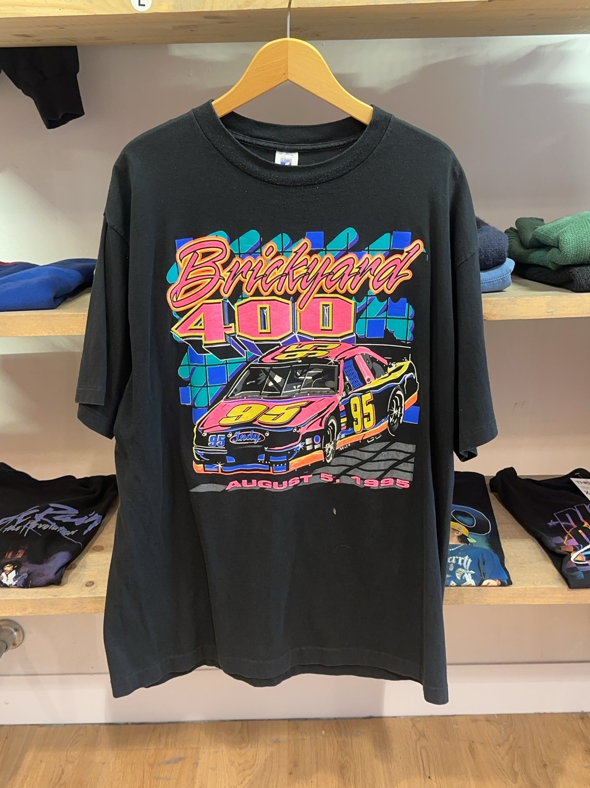 XXL - 1995 NASCAR Brickyard 400 Graphic T-Shirt