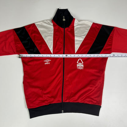 S - 1990's Nottingham Forest Umbro Track Jacket
