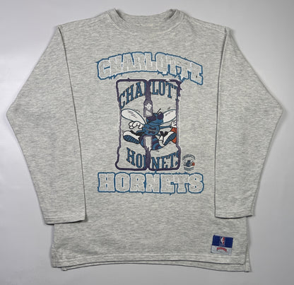 M - 1990's American Sports (NBA) Nutmeg Charlotte Hornets Longsleeve