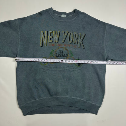 L - 1990's New York Graphic Crewneck Sweatshirt