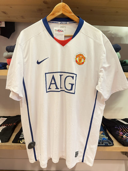 2008-2009 Manchester United Nike Away Football Shirt - XL