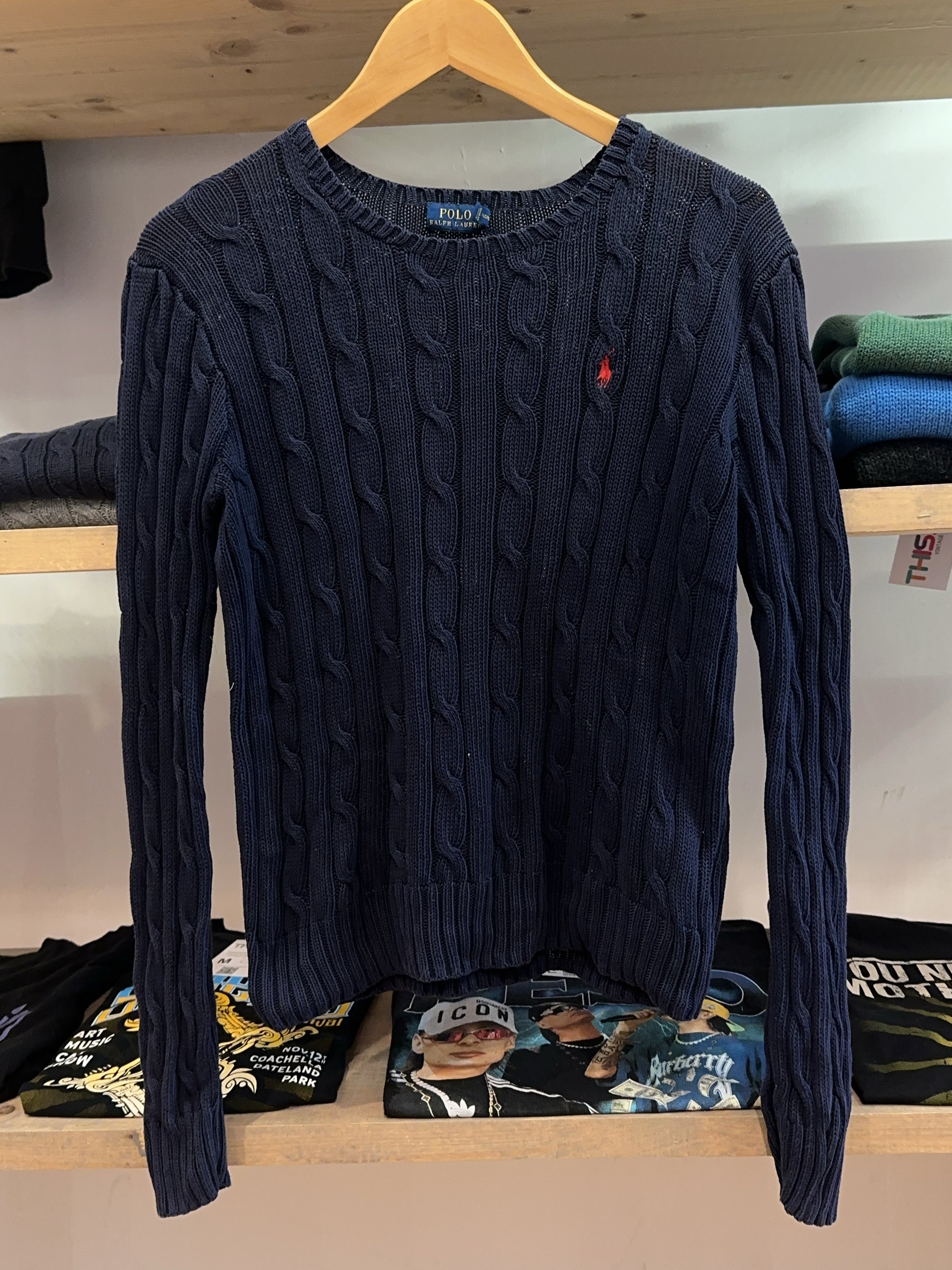 M - Ralph Lauren Cable Knit