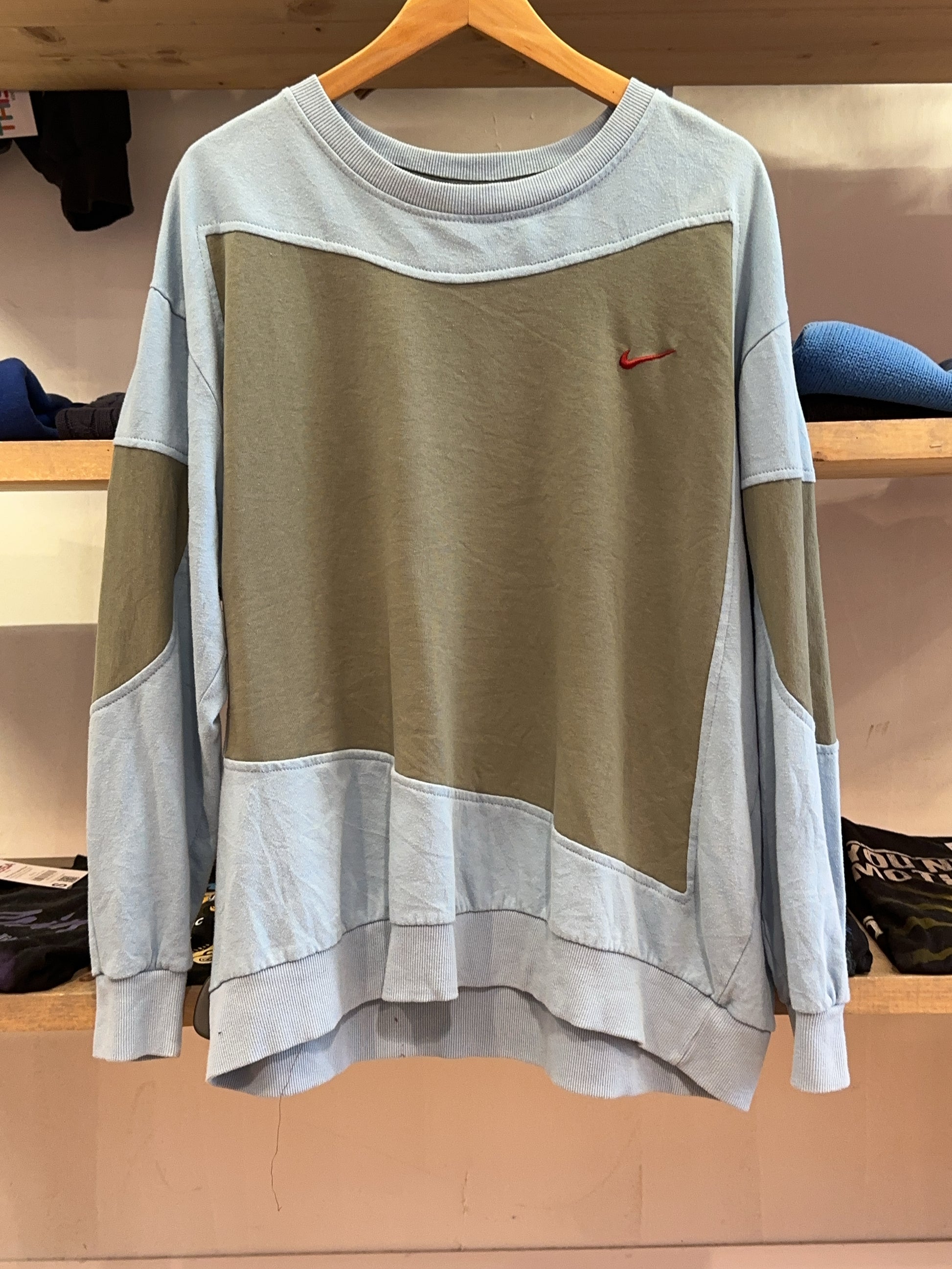 XL - Vintage 1990's Nike Reworked Reworked Sweatshirt
