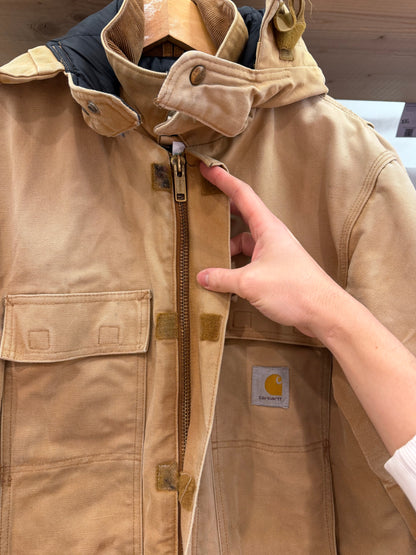 Vintage Carhartt C03 BRN Size 40 Jacket (M)