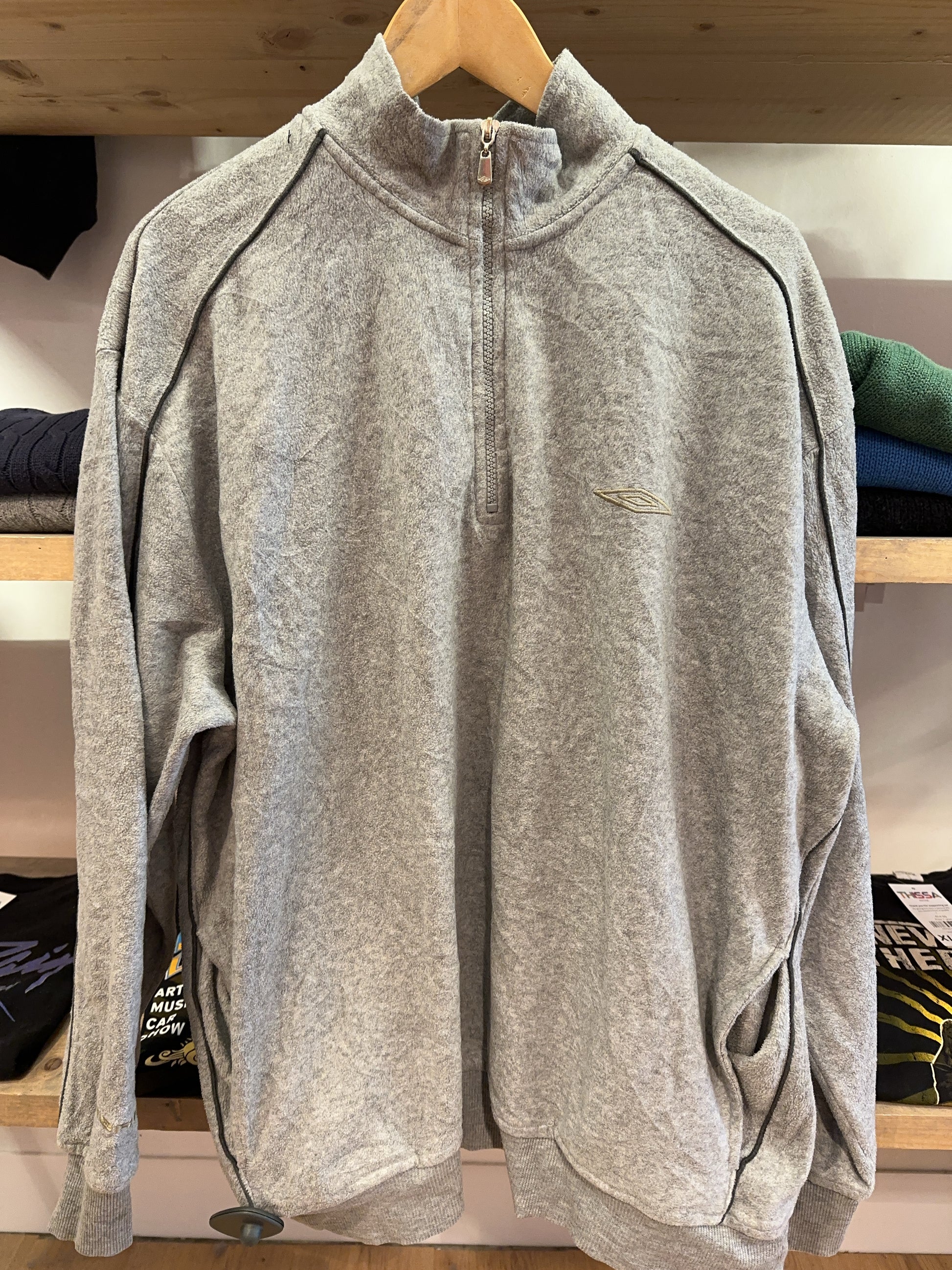 L - Vintage 1990's Umbro Quarterzip
