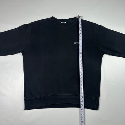 M - 1990's Toyota Logo Black Crewneck Sweatshirt