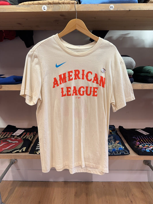 L - Nike MLB American League Mike Trout 27 Baseball All-Star Tee