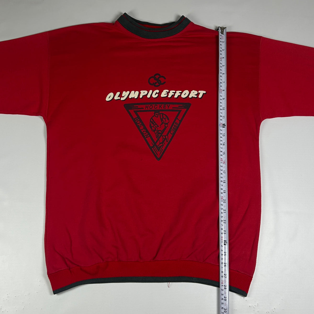 M - Vintage 1980's Olympic Effort Hockey Sweatshirt