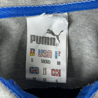 M - 1990's Property of PUMA Athletic Dept. Long Sleeve Polo Shirt