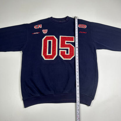 XL - 2000's FUBU Navy Graphic Sweatshirt