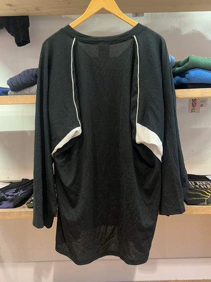 XL - Warrior Black Long Sleeve Hockey Jersey