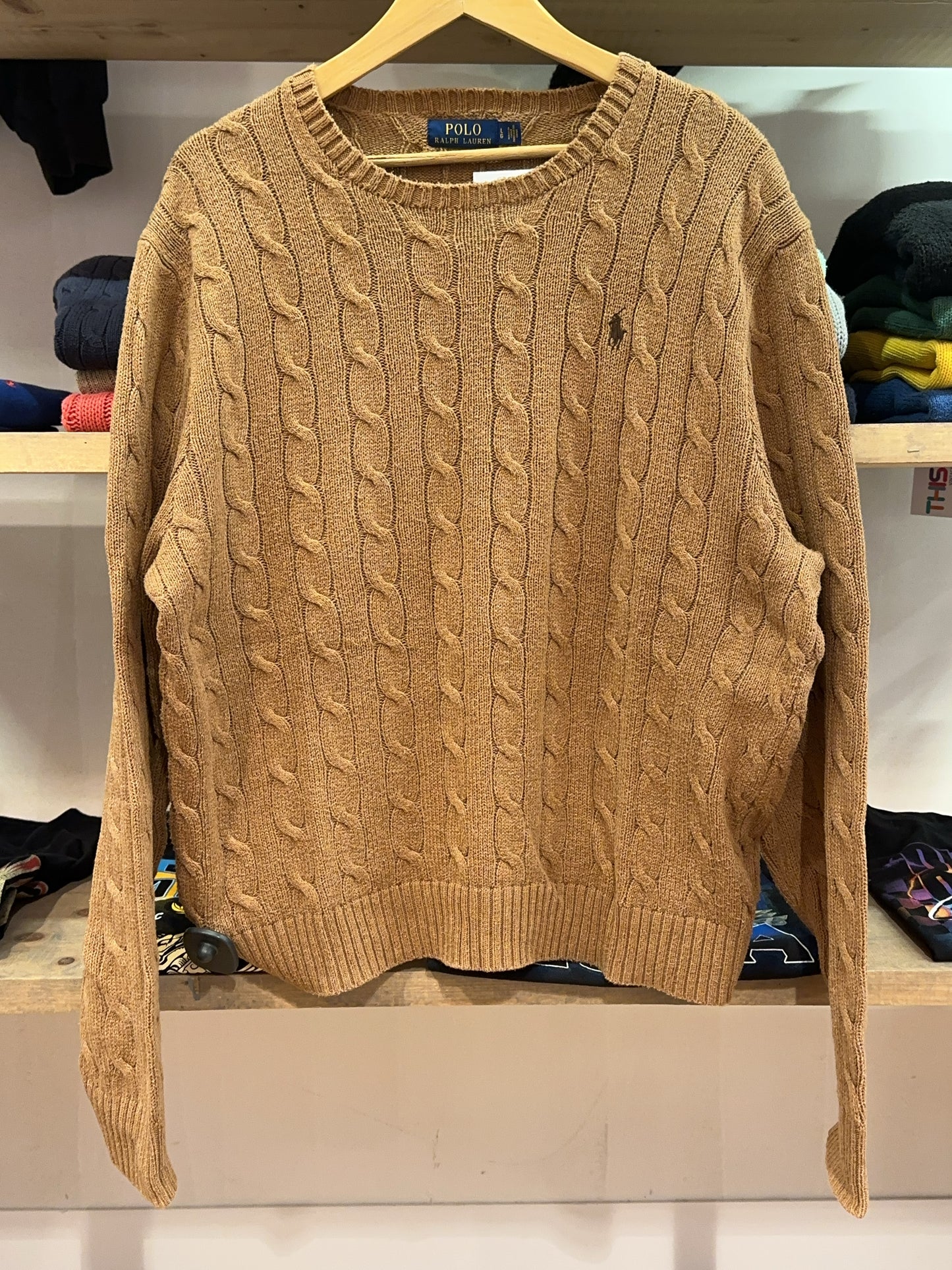 Ralph Lauren Cable Knit - L