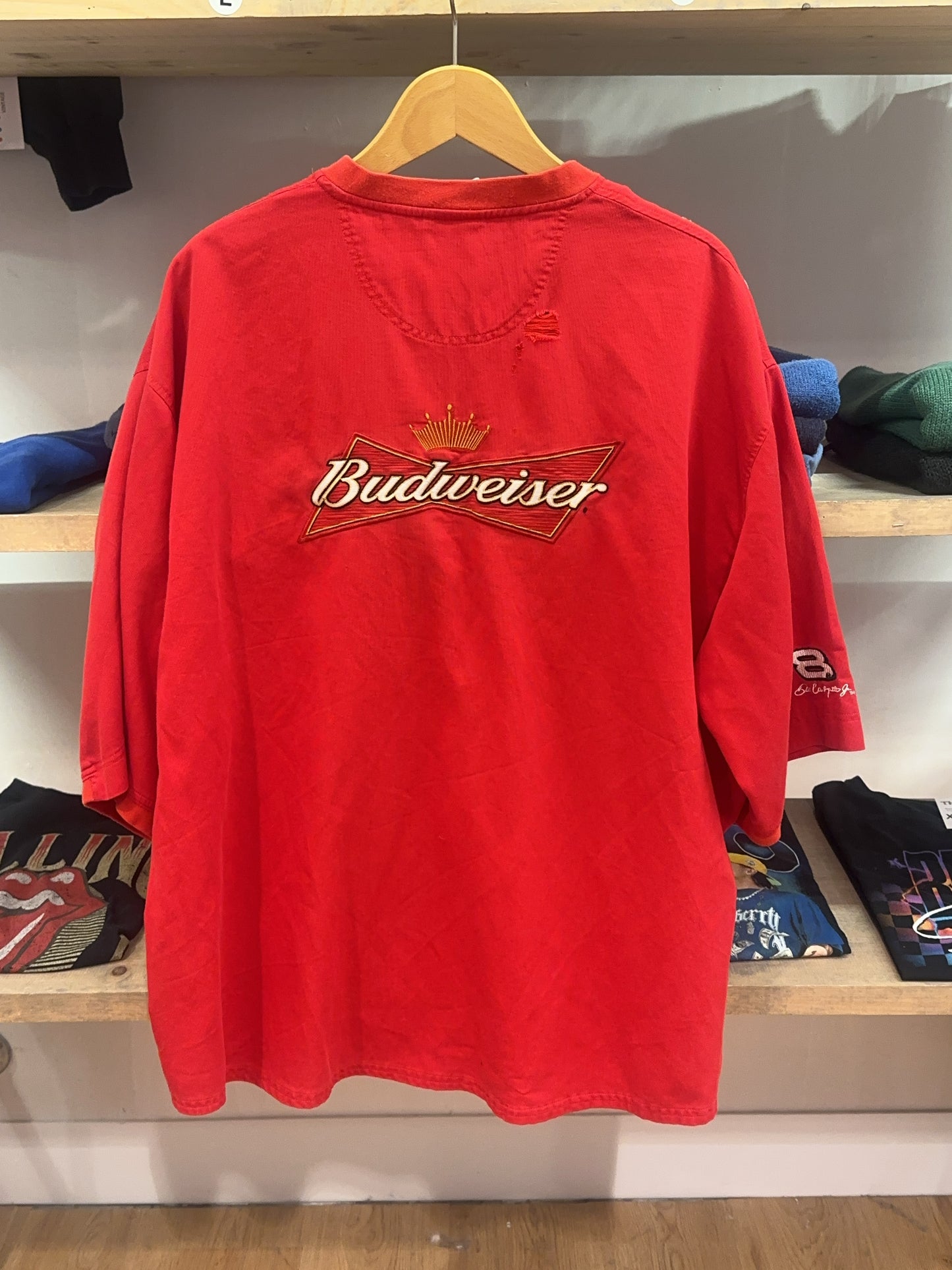 XXL - Budweiser Chase Authentics Dale Earnhardt Shirt