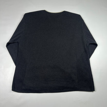 L - Vintage 2000's V Neck Nike Sweatshirt