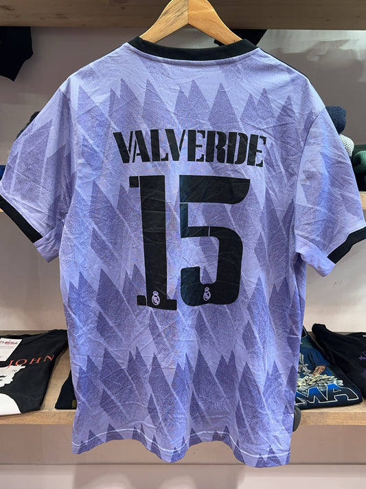 2023-2024 Real Madrid Away Jersey Valverde #15