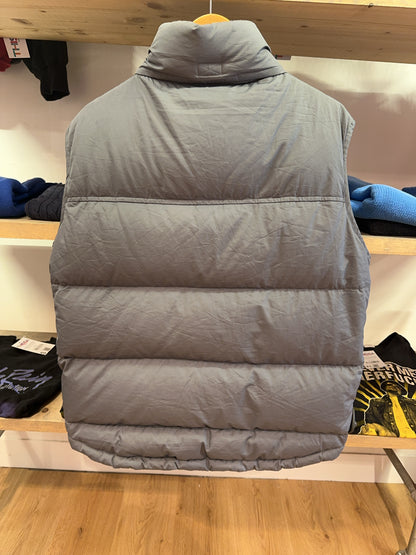 M - Vintage 2000's Nike Silver Puffer Vest