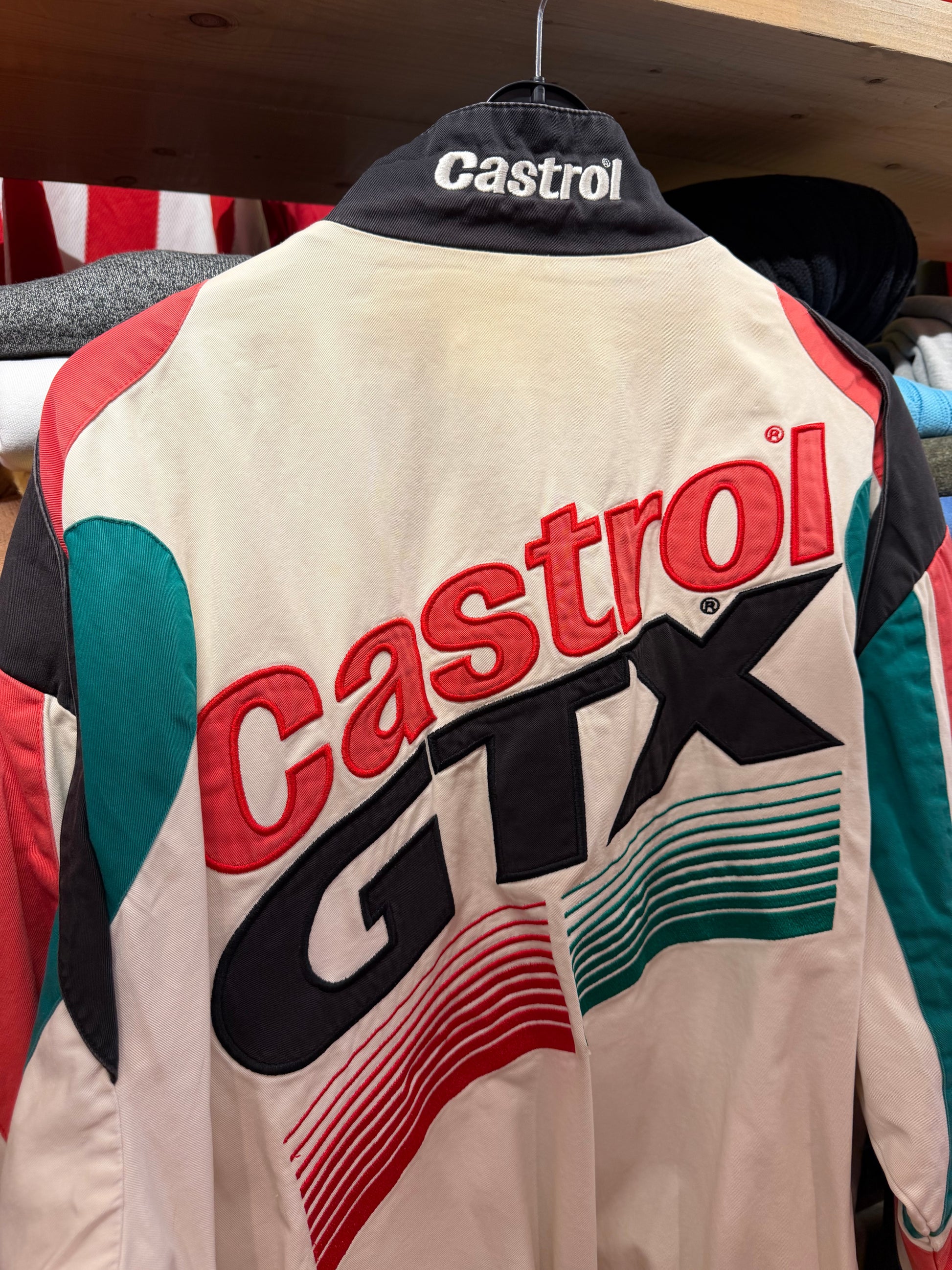 Vintage Nascar Castrol GTX John Force Jacket (L)
