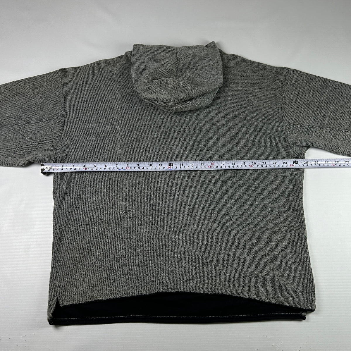 M - 2000's Adidas Training Grey Hooded Pullover Sweatshirt