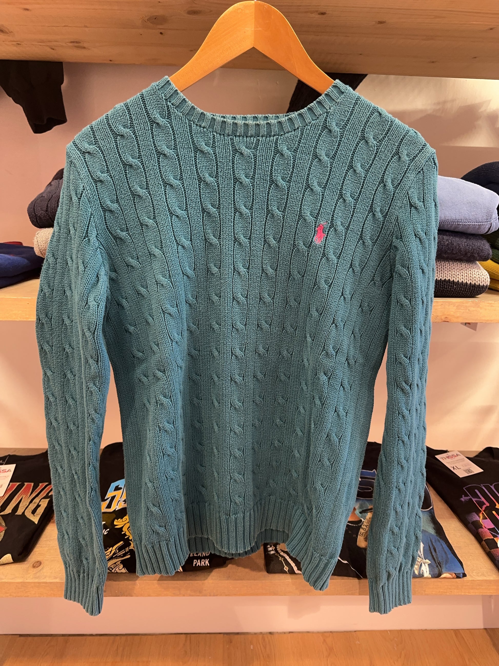Ralph Lauren Cable Knit - L