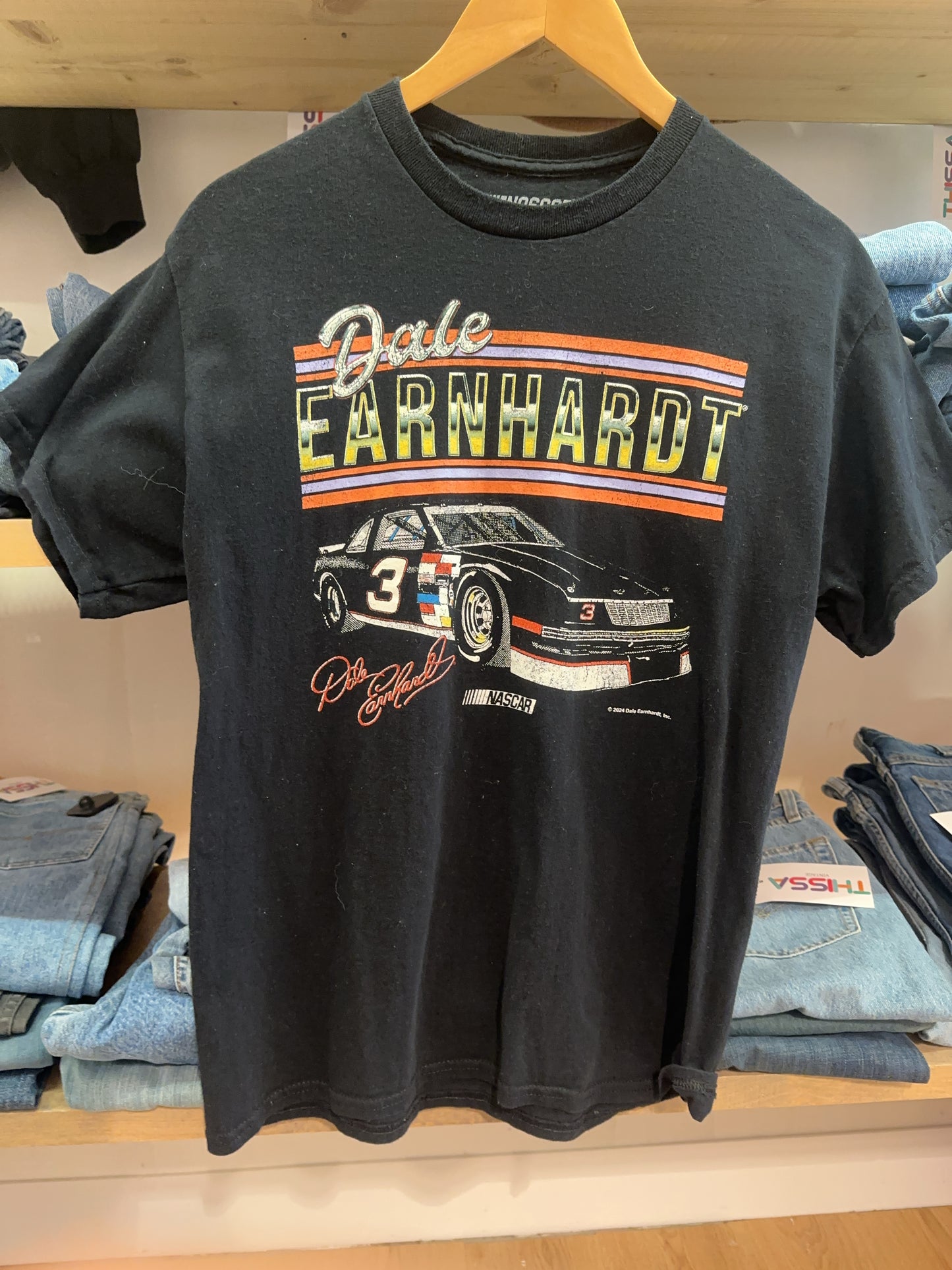 M - Nascar Dale Earnhardt Graphic Black T-Shirt