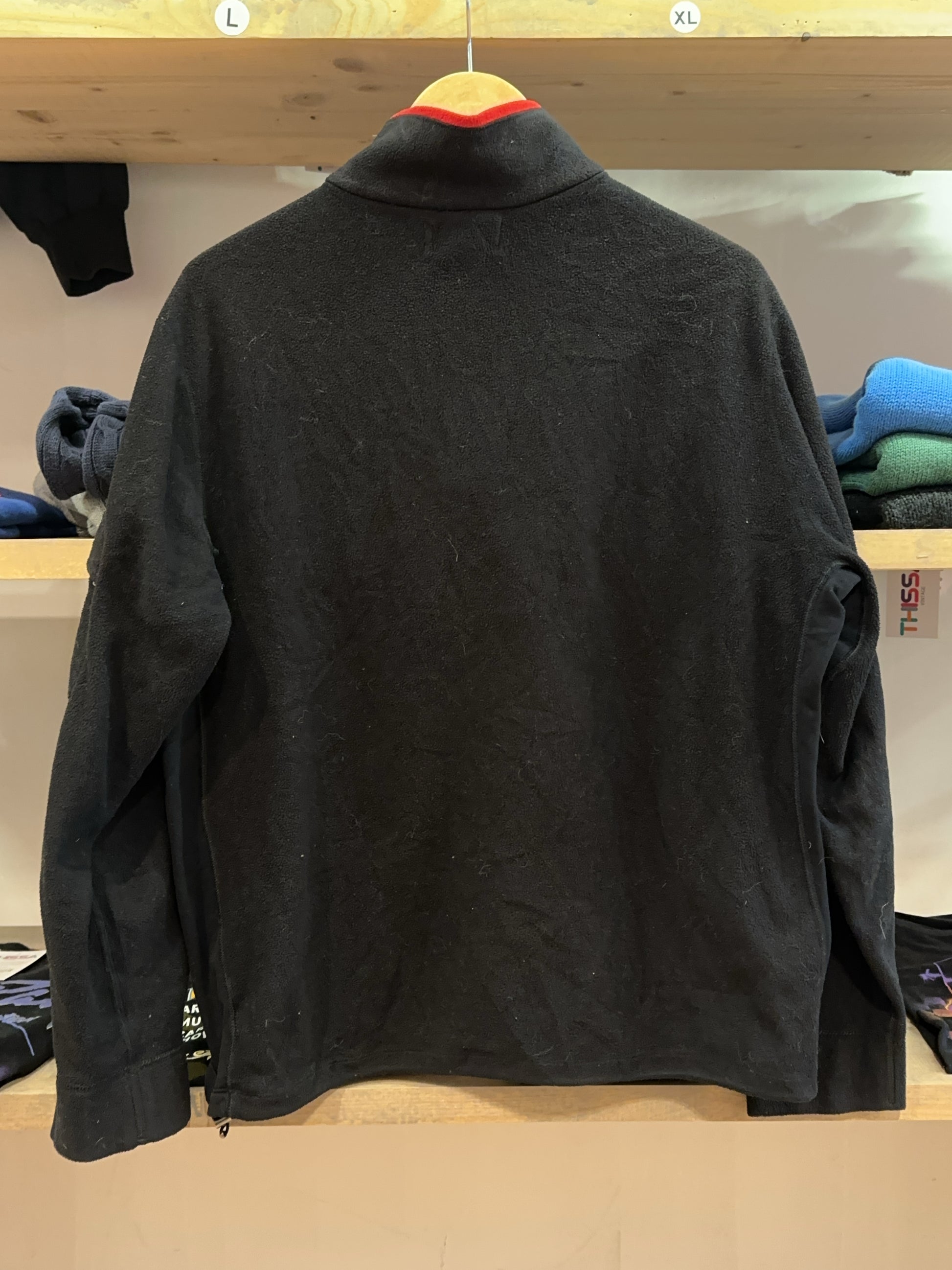 L - Ralph Lauren Fleece Quarterzip