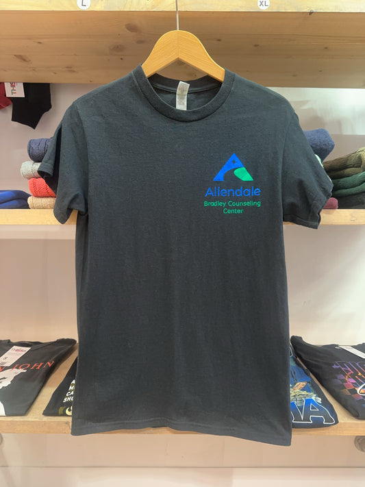 Allendale Bradley Counseling Center 45 Years Black T-Shirt