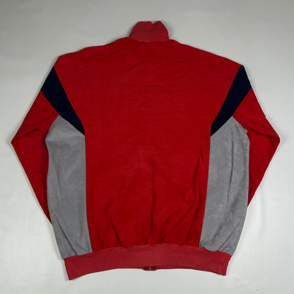 XL - 1985 Adidas Vintage Venissieux Zip Track Ventex Jacket