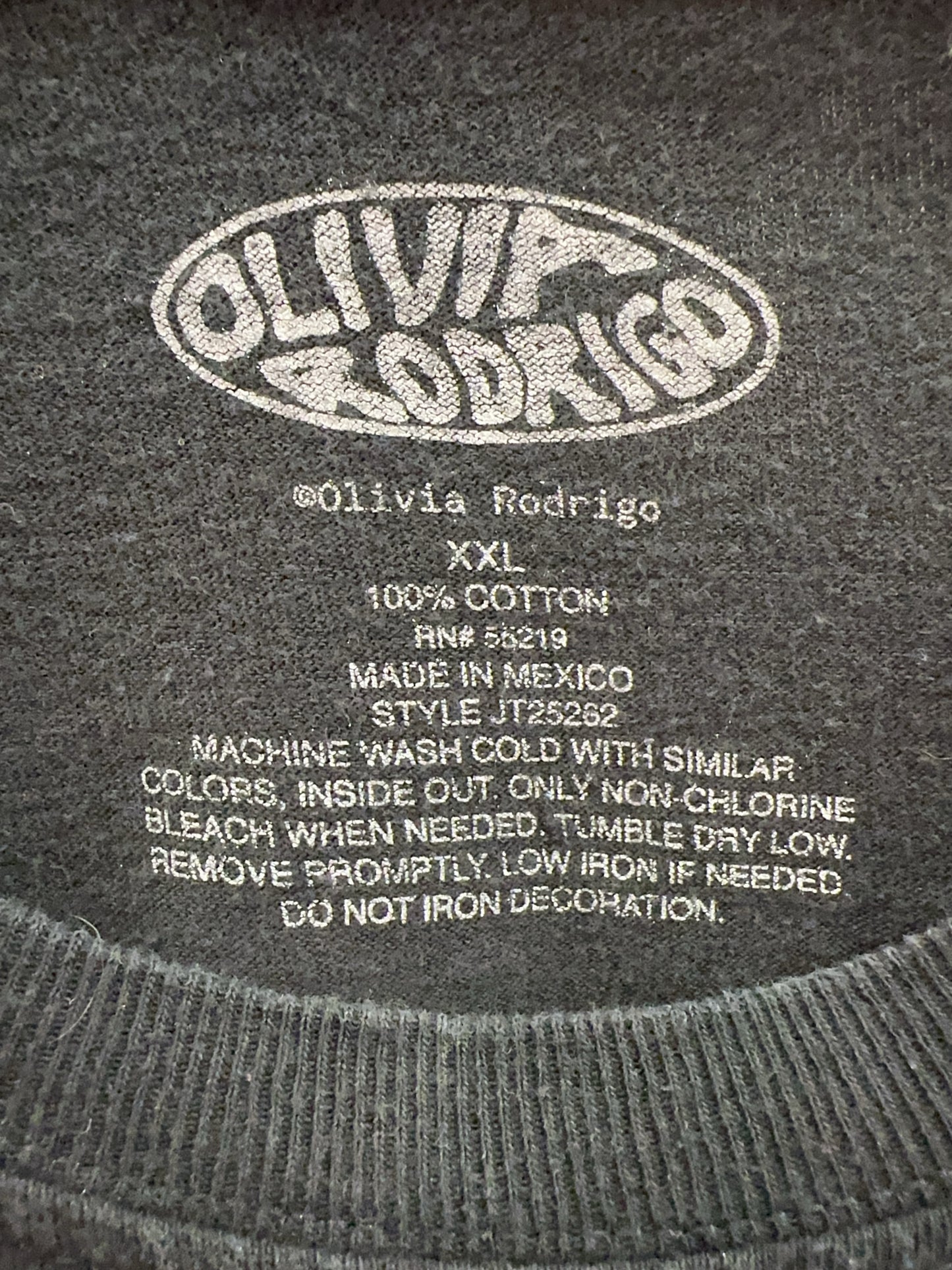 Olivia Rodrigo Band T-shirt - Xxl