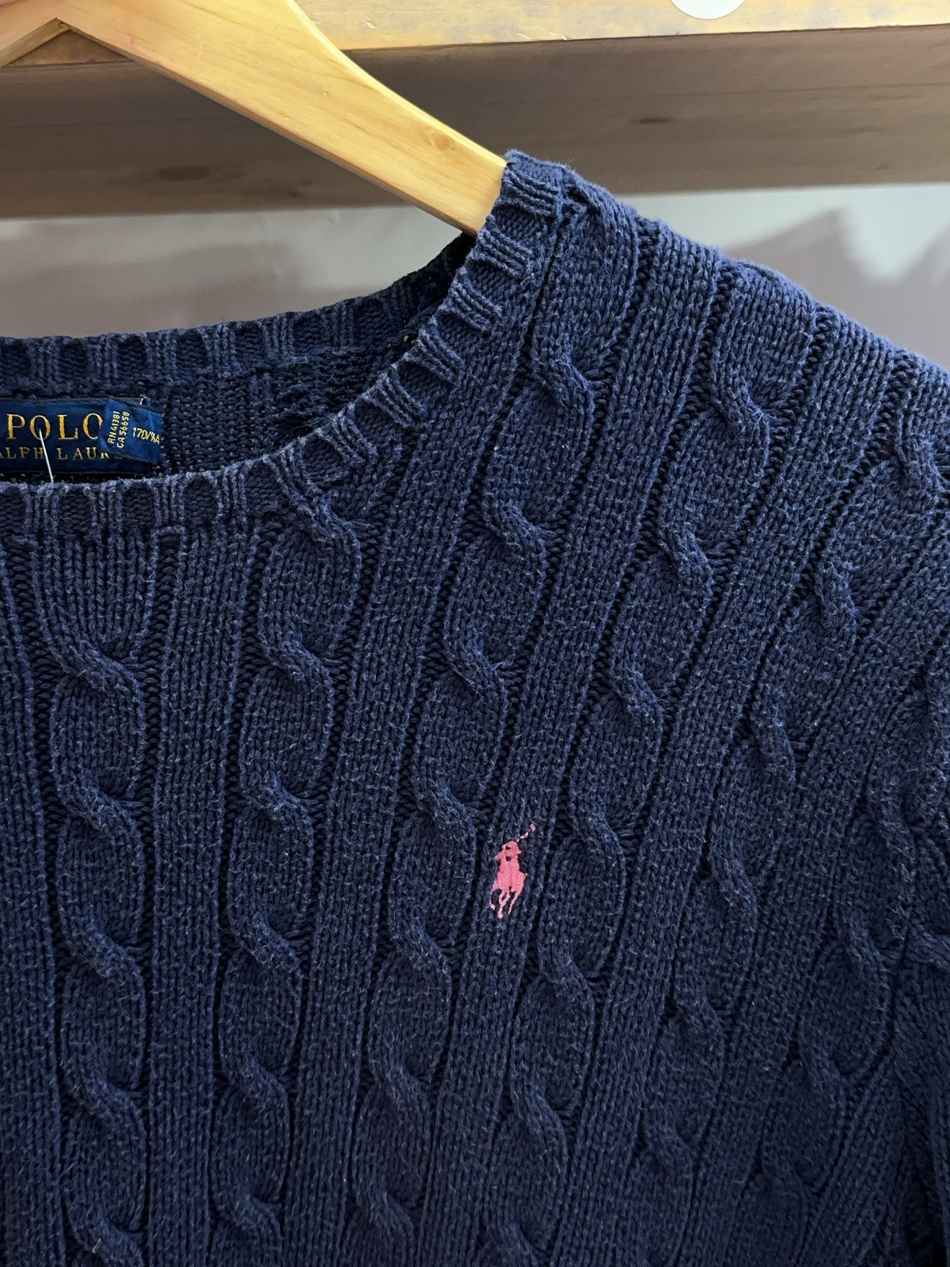 Ralph Lauren Cable Knit - L