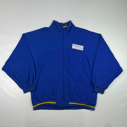 M - 1990's Adidas Blue Zip-Up Track Jacket