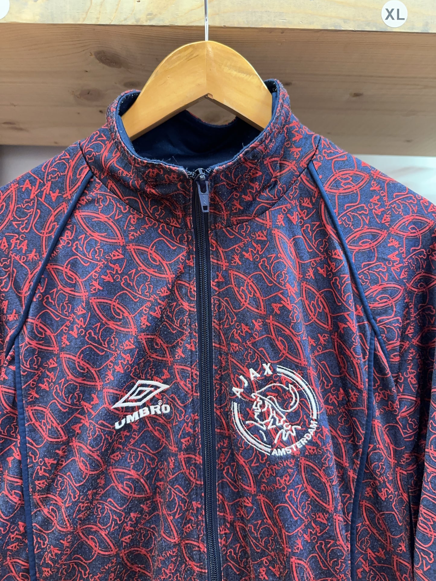 Umbro Ajax Amsterdam Full-Zip Track Jacket - M