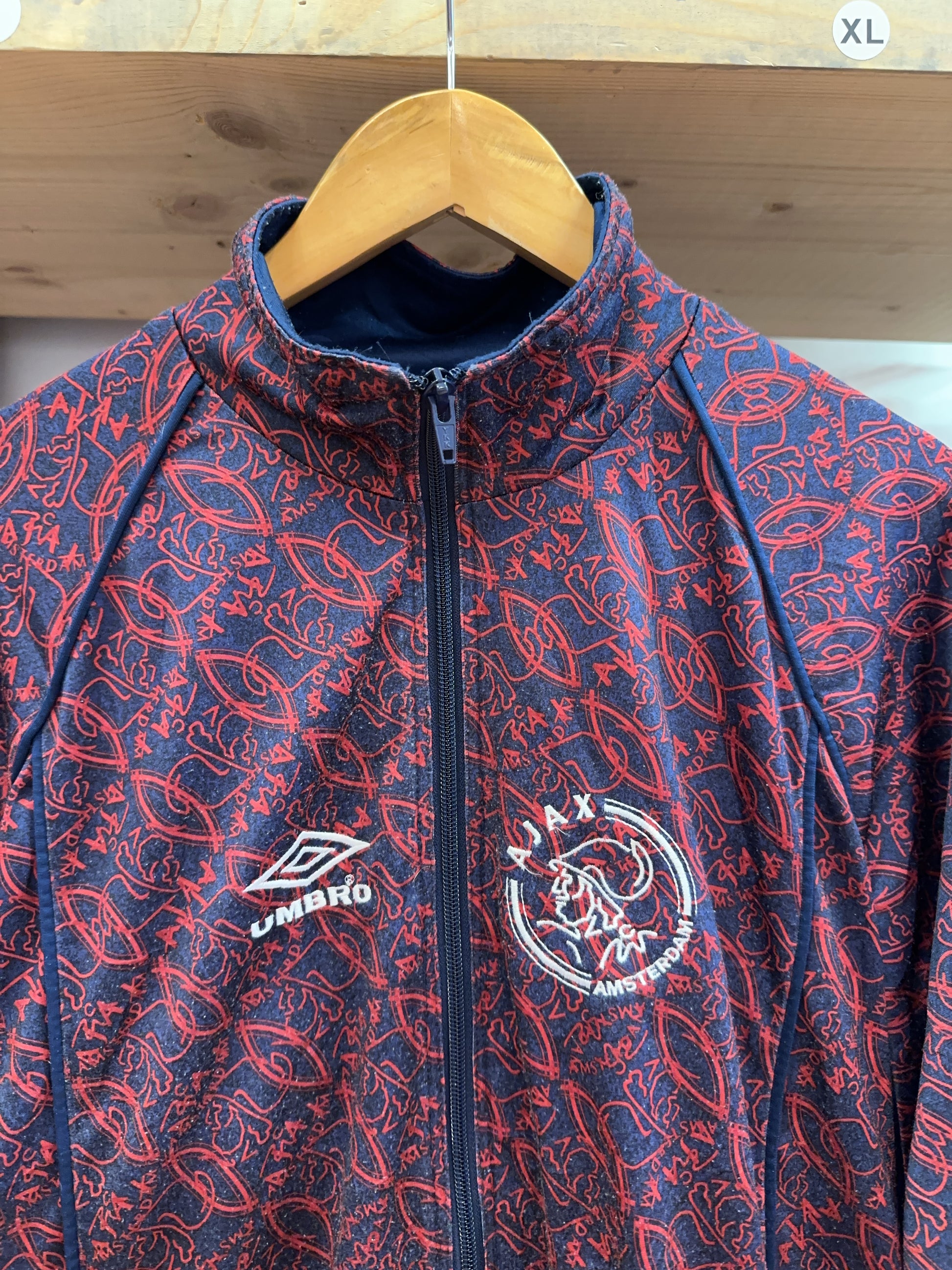Umbro Ajax Amsterdam Full-Zip Track Jacket - M