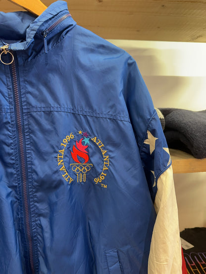 Vintage Atlanta 1996 Olympic Games Starter Jacket - M