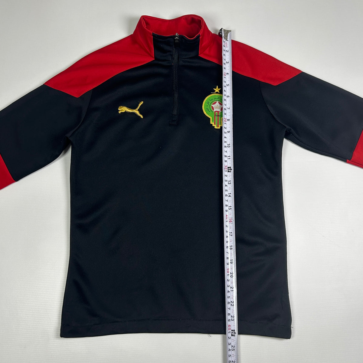 XXS - Morocco Football Puma Quarter-Zip Training Top