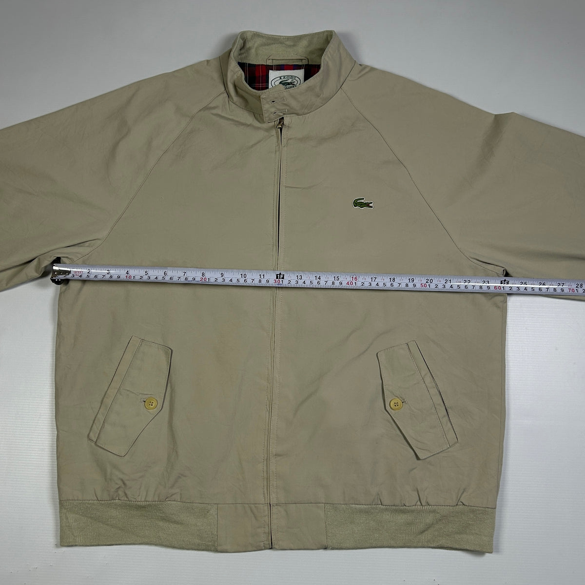 L - Vintage 1990's Lacoste Izod Harrington Jacket
