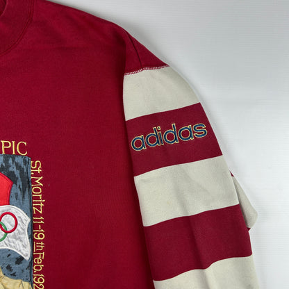M - 1928 Adidas St. Moritz Olympic Winter Games Sweatshirt