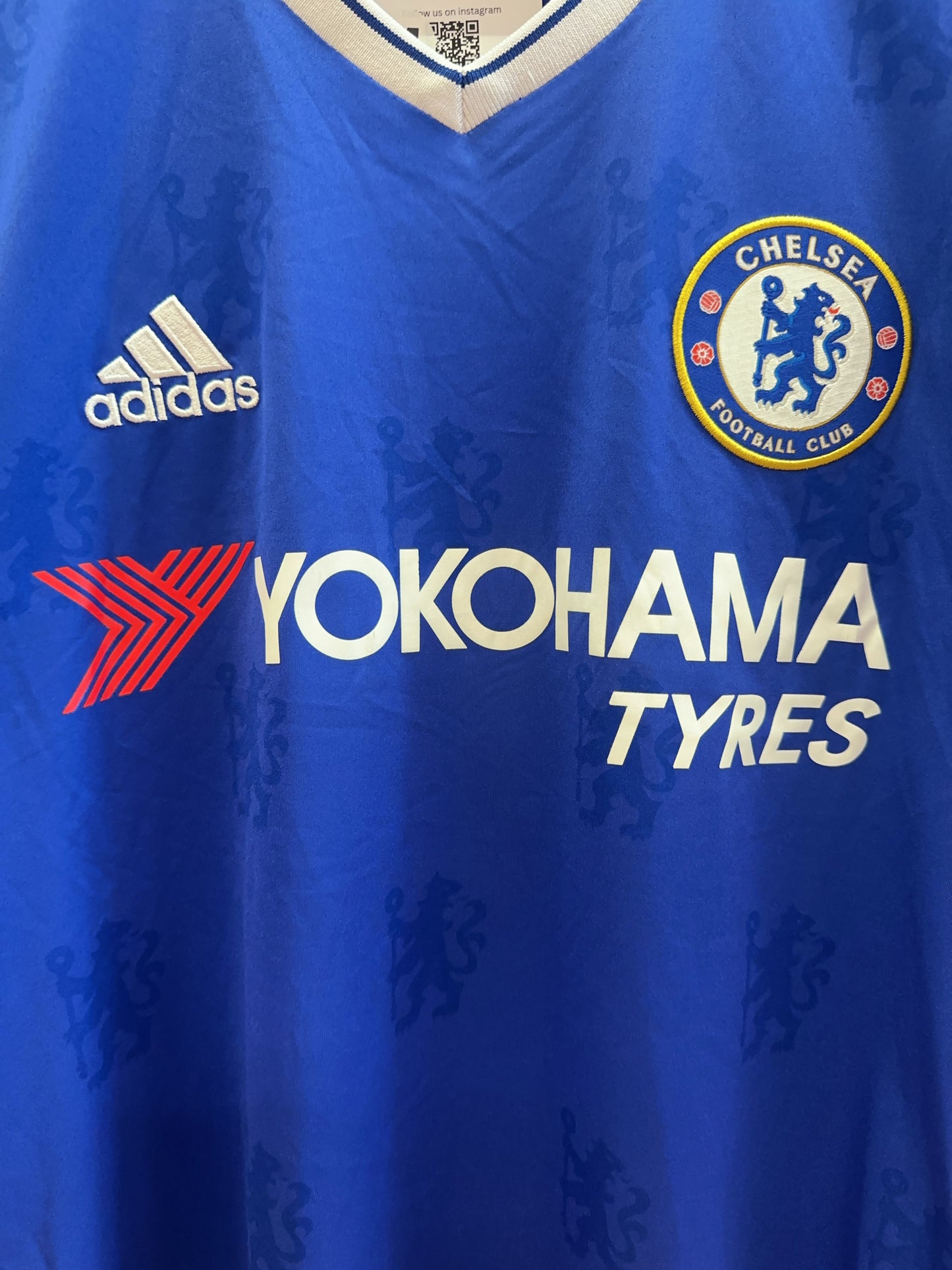 2016/17 Chelsea FC Fabregas #4 Home Football Shirt Long Sleeve