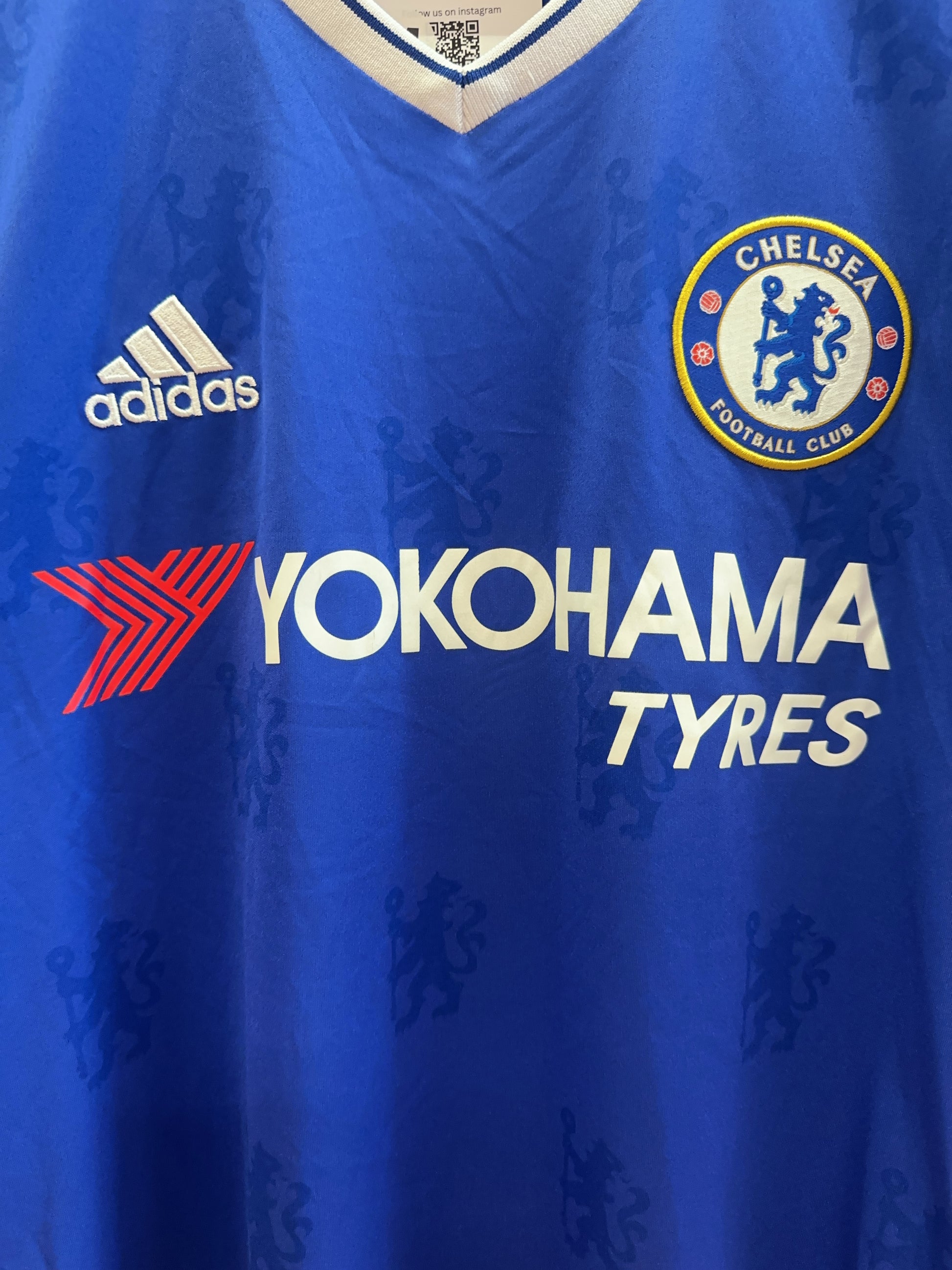 2016/17 Chelsea FC Fabregas #4 Home Football Shirt Long Sleeve