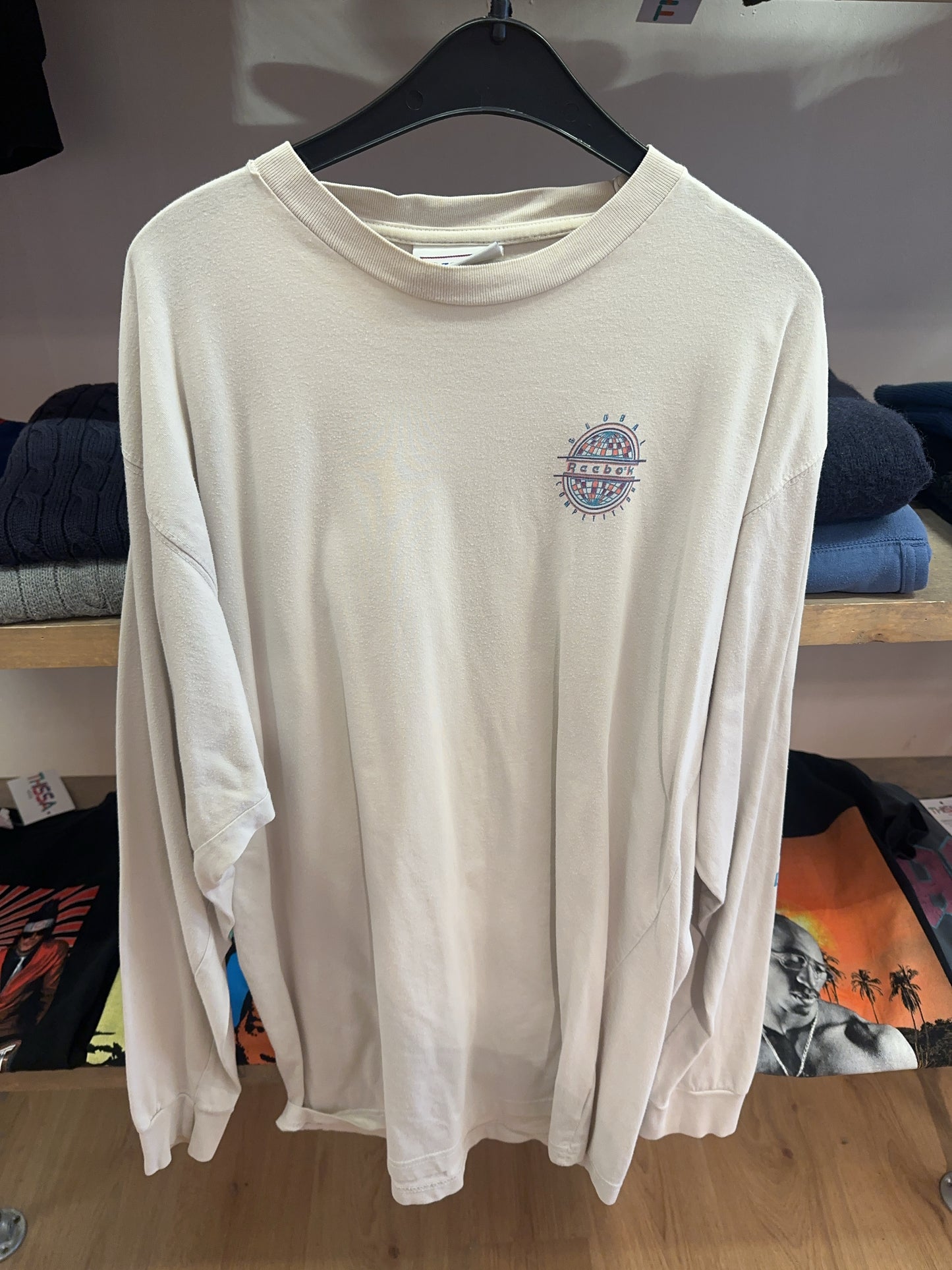 L - 1990's Reebok Longsleeve